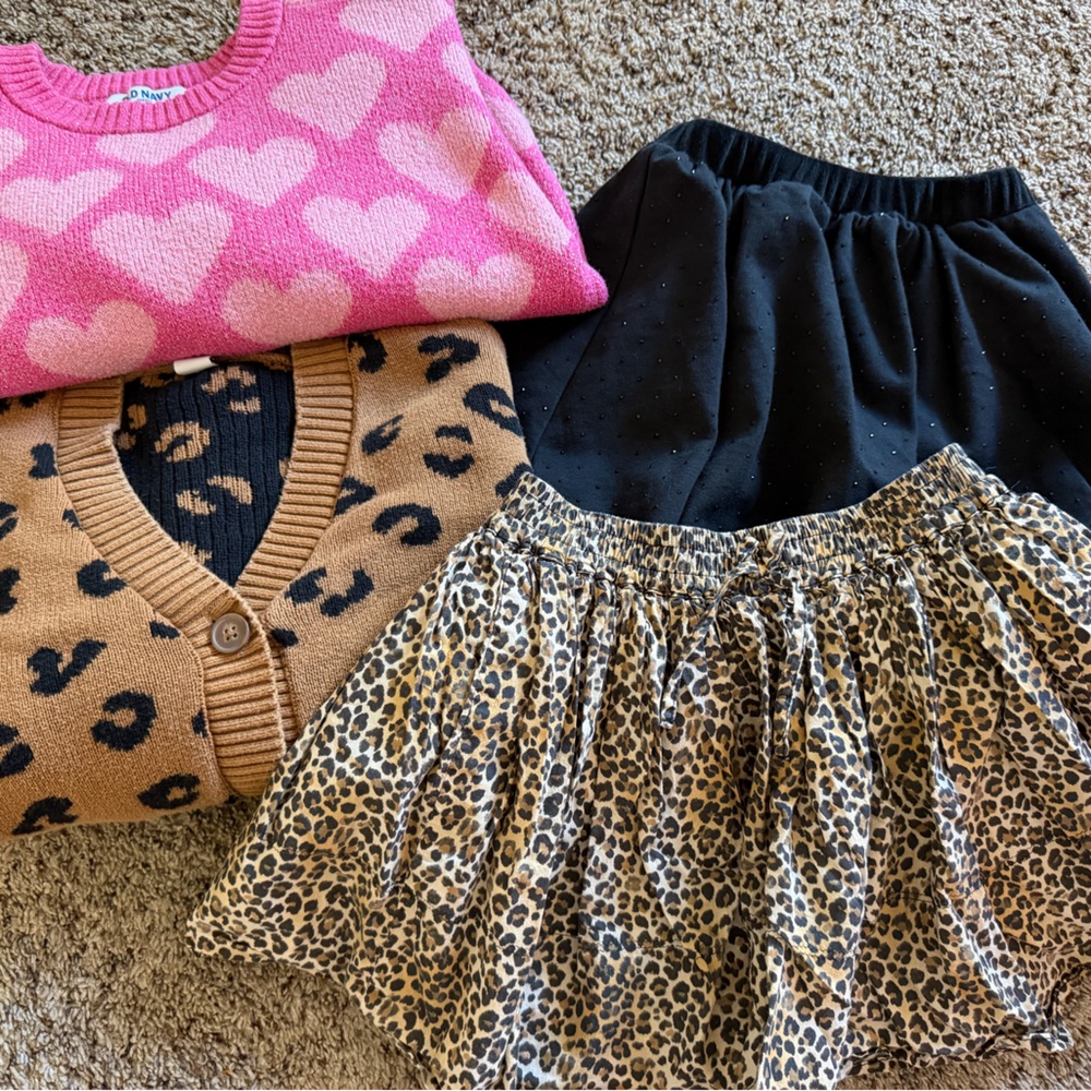Old Navy Sweaters and Zara Skirts - Girls